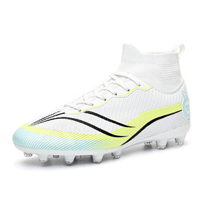 Nuevas zapatillas de fútbol transpirables de caña alta con tacos largos para hombre y mujer, zapatillas de entrenamiento, zapatillas deportivas, ZAPATILLAS DE FÚTBOL - Product Image 1