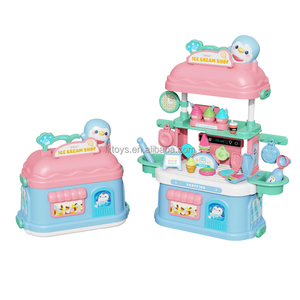 LK Toys Penguin House Playhouse Set, Juguete <span class=keywords><strong>de</strong></span> Plástico <span class=keywords><strong>para</strong></span> <span class=keywords><strong>Niñas</strong></span>, <span class=keywords><strong>para</strong></span> Juegos <span class=keywords><strong>de</strong></span> Rol, Escenas <span class=keywords><strong>de</strong></span> Cocina <span class=keywords><strong>de</strong></span> Postres, <span class=keywords><strong>Juguetes</strong></span> <span class=keywords><strong>de</strong></span> Cocina Empaquetados en Caja - Product Image 1