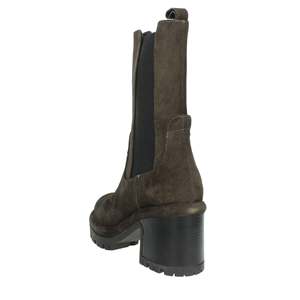 Bottines en cuir pour femme Manas, talon 7520, mode hiver - Product Image 2