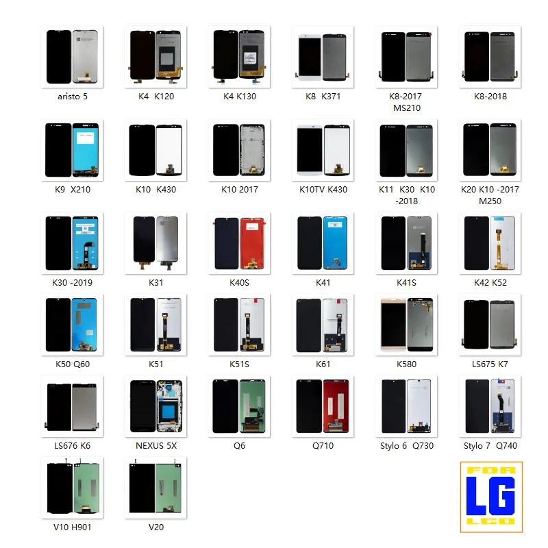 Écran tactile Lcd, 100% pouces, pour LG K3 K4 K5 K6 K7 K8 K9 K10 K20 K30 K40 K50 K60