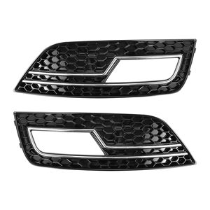 ฝาครอบไฟตัดหมอกกันชนหน้าและกรอบกระจังหน้า ABS สำหรับไฟตัดหมอก อะไหล่รถยนต์สำหรับ Audi A4 B8.5 รุ่น Non-Sline ปี 2013-2016 - Product Image 2