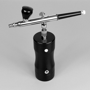 Aerógrafo de Mano Recargable, Kit de Bomba de Aire Eléctrica de Doble Acción, Alimentación por Gravedad, Velocidad Ajustable, para Pintura Artística y Modelismo, USB - Product Image 2