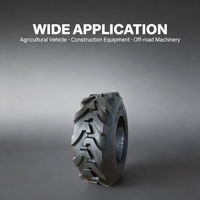 TOPOWER Reinforced Carcass Polyurethane Foam Tire 10.5/80-18 TRC05 Low Maintenance Design