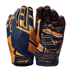 Gants de receveur de football avancés, antidérapants, avec grip texturé, protection des mains sans friction pour les receveurs d'élite - Product Image 1