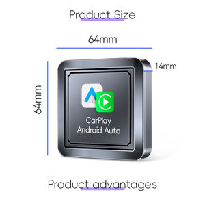 Adaptador <span class=keywords><strong>para</strong></span> <span class=keywords><strong>Auto</strong></span> 2 en 1 con 30% de Descuento, Adaptador Inalámbrico CarPlay <span class=keywords><strong>Android</strong></span>, Conexión Plug and Play, Universal <span class=keywords><strong>para</strong></span> IOS y <span class=keywords><strong>Android</strong></span> - Product Image 2