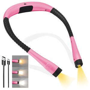 Fabricante, venta al por mayor, lámpara de escritorio LED, diseño colgante de cuello, lectura nocturna, protección ocular, iluminación, Faro de atenuación de tres tonos - Product Image 1