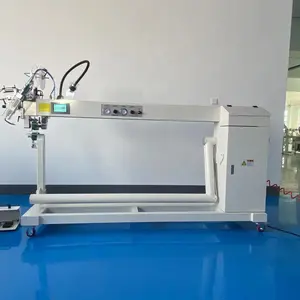 Extended Arm and pulling roller model Hot Air Seam Sealing Machine