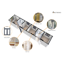 Maison de rêve moderne, durable et économique, 2 chambres, maison en conteneur maritime de 40 pieds