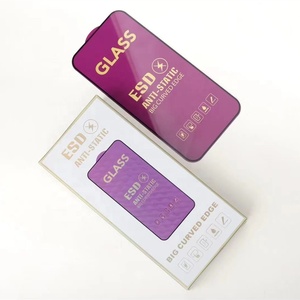 ESD ANTI-static <strong>Tempered</strong> Glass Screen Protector Film for OPPO <strong>Realme</strong> 10 A17K C30S GT NEO 3T GT2 <strong>9</strong> Pro Plus V25 Big Curved Edge - Product Image 5