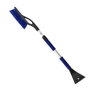 Nhôm xử lý Heavy-Duty xe bàn chải công cụ làm sạch Russia phong cách nối dài Kính thiên văn xe tải tuyết bàn chải với <span class=keywords><strong>Ice</strong></span> <span class=keywords><strong>scraper</strong></span> - Product Image 1