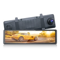 Pabrik OEM 11.26 Inci Android Kaca Spion Kamera Tersembunyi Di Dalam Mobil Cermin 4G Dash Cam Kamera Mobil Adas