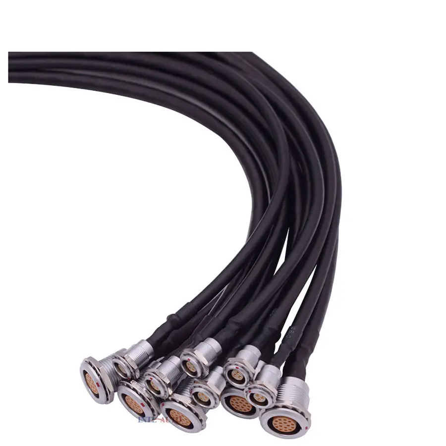 INT-ZGG 2 3 4 5 6 7 8 9 10 12 14 16 18 19 22 26 30 multi core connectors with low voltage contacts soldering cable wire