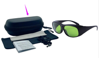 Lunettes de sécurité laser à fibre optique neuves, protection 900-1100 nm pour machines de découpe et de marquage