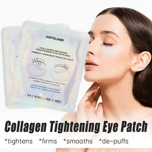 Patchs pour les yeux raffermissants à l'infusion de collagène, masque hydratant anti-âge pour les cernes et les poches - Product Image 2