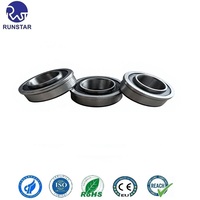 Roulements à billes à gorge profonde à bride personnalisés RUNSTAR avec bague intérieure étendue F6003-2RS pour tondeuses à gazon, chariots à main, OEM ODM