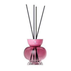Reed <b>Diffuser</b> Oil Round Glass Bottle <b>With</b> Rattan <b>Sticks</b> Aromatherapy For Bedroom Living Room Bathroom 60 90 Days Lasting - Product Image 3