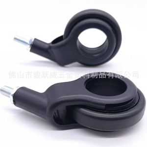 Furniture Casters <b>Plastic</b> Polyurethane <b>Wheel</b> 90mm Threaded Stem Quiet Wear Resistant Modern Design - Product Image 4