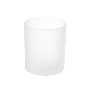 Barattoli e Tazze Portacandela in <span class=keywords><strong>Vetro</strong></span> Colorato Nero Opaco e Bianco Satinato da 7oz e 10oz con Coperchi Ermetici in Bambù per la Creazione di Candele all'Ingrosso - Product Image 3