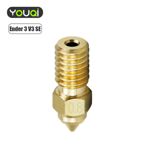 Boquillas de impresora 3D a <span class=keywords><strong>precio</strong></span> de fábrica YouQi, boquilla de latón para impresoras <span class=keywords><strong>Ender</strong></span> <span class=keywords><strong>3</strong></span> V3 SE - Product Image 1