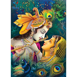 Affiche 3d de peintures religieuses indiennes d'impression lenticulaire de Ricky 3D pour le produit en plastique d'impression d'affiche <span class=keywords><strong>personnalisée</strong></span> - Product Image 2