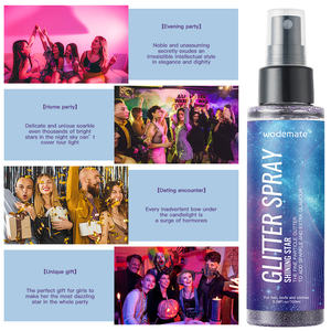 Poudre illuminatrice scintillante personnalisée avec logo, biologique, végane, sans cruauté, longue tenue, pour visage, cheveux, corps, <span class=keywords><strong>vêtements</strong></span> de fête - Product Image 6