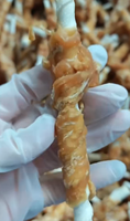 Bâtonnets de Lait Séché au Poulet pour Chiens et Chats, Friandises Bucco-Dentaires pour Animaux, Vente en Gros, Nettoyage des Dents, Soins Bucco-Dentaires Personnalisables