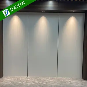 Panel dinding serat arang bambu tahan air lembar terintegrasi ramah lingkungan untuk penggunaan Dekorasi