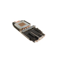 Offre Spéciale personnalisé RX580 cuivre aluminium Skiving GPU CPU Zipper Fin dissipateur de chaleur