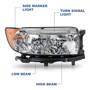 Faros delanteros de fábrica para Subaru <span class=keywords><strong>Forester</strong></span> 2006 <span class=keywords><strong>2007</strong></span> 2008 faros delanteros DRL 4001SA471 84001SA461 - Product Image 3
