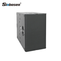 Système audio Son Double caisson de basses de 15 pouces Caisson de basses passif professionnel Haut-parleurs