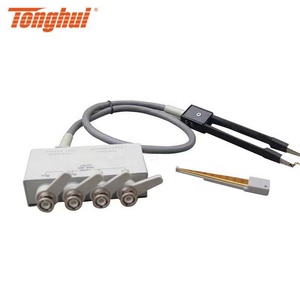 Dispositif de <span class=keywords><strong>Test</strong></span> de pincettes SMD TH26009B, pour mètres LCR, TH26011AS, 4 bornes, kvin - Product Image 3