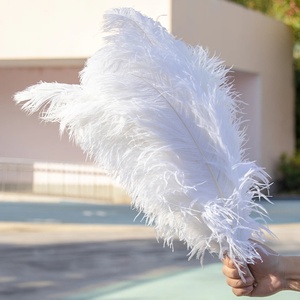 Plumas <span class=keywords><strong>de</strong></span> Avestruz Azules Teñidas <span class=keywords><strong>de</strong></span> 15-55cm para Decoración <span class=keywords><strong>de</strong></span> Bodas, Disfraces, <span class=keywords><strong>Carnaval</strong></span>, Manualidades, Centros <span class=keywords><strong>de</strong></span> Mesa y Accesorios - Product Image 3