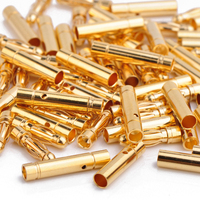 Connecteur mâle femelle 3MM Fiche banane 3mm plaqué or Moteur sans balais Réglage électrique