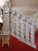 Nouvelle conception 2024 : Coffrage de construction en béton de haute précision pour escaliers, en plastique ABS moulé par injection, style architecture européenne