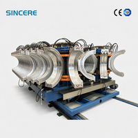 Système d'extrusion automatique de tuyaux en plastique ondulé PE/PP à vis unique, contrôlé par PLC, ligne de production écoénergétique