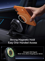 Penjualan Terlaris Pabrik: Dudukan Pengisi Daya Nirkabel Magnetik 25W untuk Mobil dengan Kipas Pendingin, Pengisian Cepat, dan Penyangga Ponsel untuk Pengisi Daya Nirkabel Phone17 18