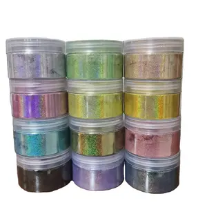 Supply high quality solvent - resistant holographic glitter powder nail glitter powder