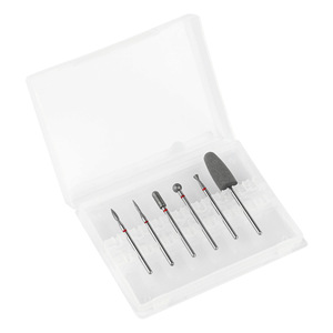 <span class=keywords><strong>Caja</strong></span> de Almacenamiento Transparente de Plástico para <span class=keywords><strong>Brocas</strong></span> de Uñas, Estuche Vacío para 14 <span class=keywords><strong>Brocas</strong></span> de Carburo para Lima Eléctrica de Uñas - Product Image 6