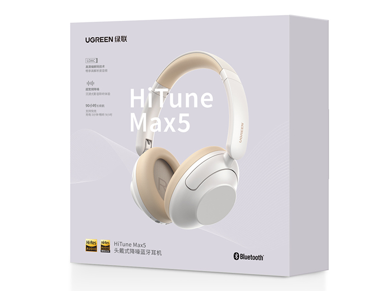 UGREEN HiTune Max5 ワイヤレスヘッドホン UGREEN HiTune Max 5 Noise Cancelling Headphones Wireless