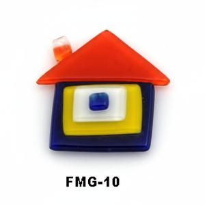 5X5 cm de vidrio Evil Eyes Imán de nevera Categoría de producto única y elegante - Product Image 1