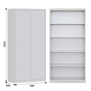 Có thể điều chỉnh cao lớn hiện đại có thể khóa 2 cửa văn phòng nhà lưu trữ đồ nội thất thép thứ hai tay kim loại Tủ hồ sơ - Product Image 3