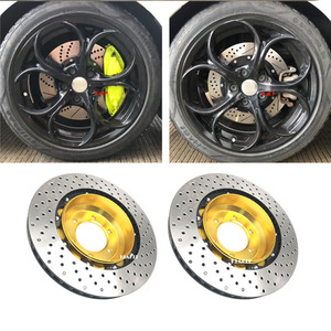 Kits de disques de frein de course KLAKLE, pièces de frein 380*34mm avec cloche centrale pour Toyota Vitz Fit Jazz - Product Image 6