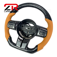 Volante de Fibra de Carbono Forjado para Jeep Wrangler Gladiator Grand Cherokee Patriot Compass JK JL EP SRT 2013-2017