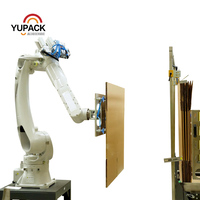 Érecteur de cartons automatique 6 axes vertical, compatible avec les magazines, cartons de tailles variées, canettes, barils, et emballages métalliques en feuille