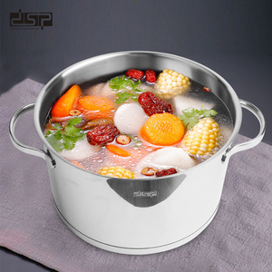 Dsp Dansong 304 Stainless Steel Soup <b>Pot</b> 28Cm Induction Compatible Cookware <b>Set</b> - Product Image 1