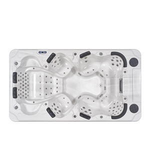Baignoire <span class=keywords><strong>gonflable</strong></span> de spa extérieur en acrylique Joyspa JY8001 avec jacuzzi - Product Image 4