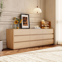 Table de toilette en bois massif avec tiroirs, armoire de rangement d'angle moderne et minimaliste pour chambre à coucher