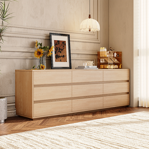 Mesa de tocador de madera maciza con cajones, gabinete de almacenamiento esquinero moderno y minimalista para <span class=keywords><strong>dormitorio</strong></span> - Product Image 2