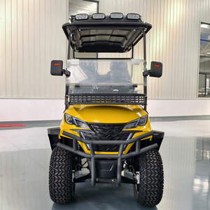 SEEWORLD Electric 48V 4 Passenger Golf Cart Full <strong>Set</strong> with Enclosure Bag Holder Charger - Product Image 3