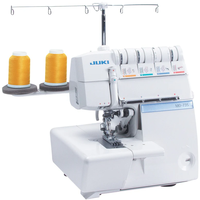 Nouvelle machine à surjeter Juki MO-735N avec point de recouvrement et point de chaînette, machine à coudre multifonctionnelle 735 pour la maison
